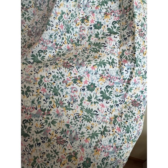 Moodie Sundress Womens XS Multicolor Floral Fit & Flare Ruffle Straps cottage - Picture 3 of 6